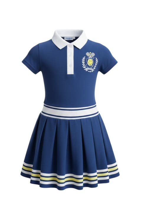 Prep Pleated Tennis Dress (Toddler, Little Kid & Big Kid)