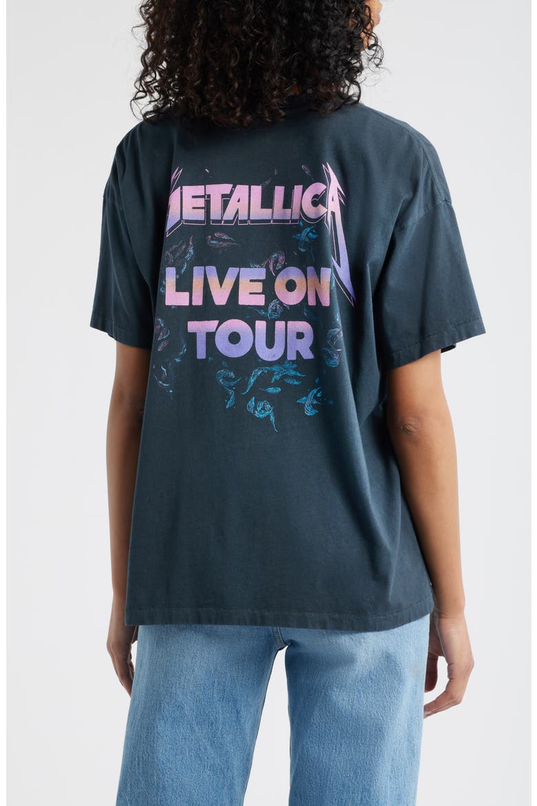 Metallica Live on Tour Cotton Graphic T-Shirt (Women) | Nordstrom
