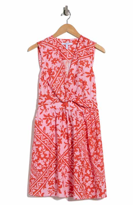 Derek Lam Nulla Front Twist Minidress