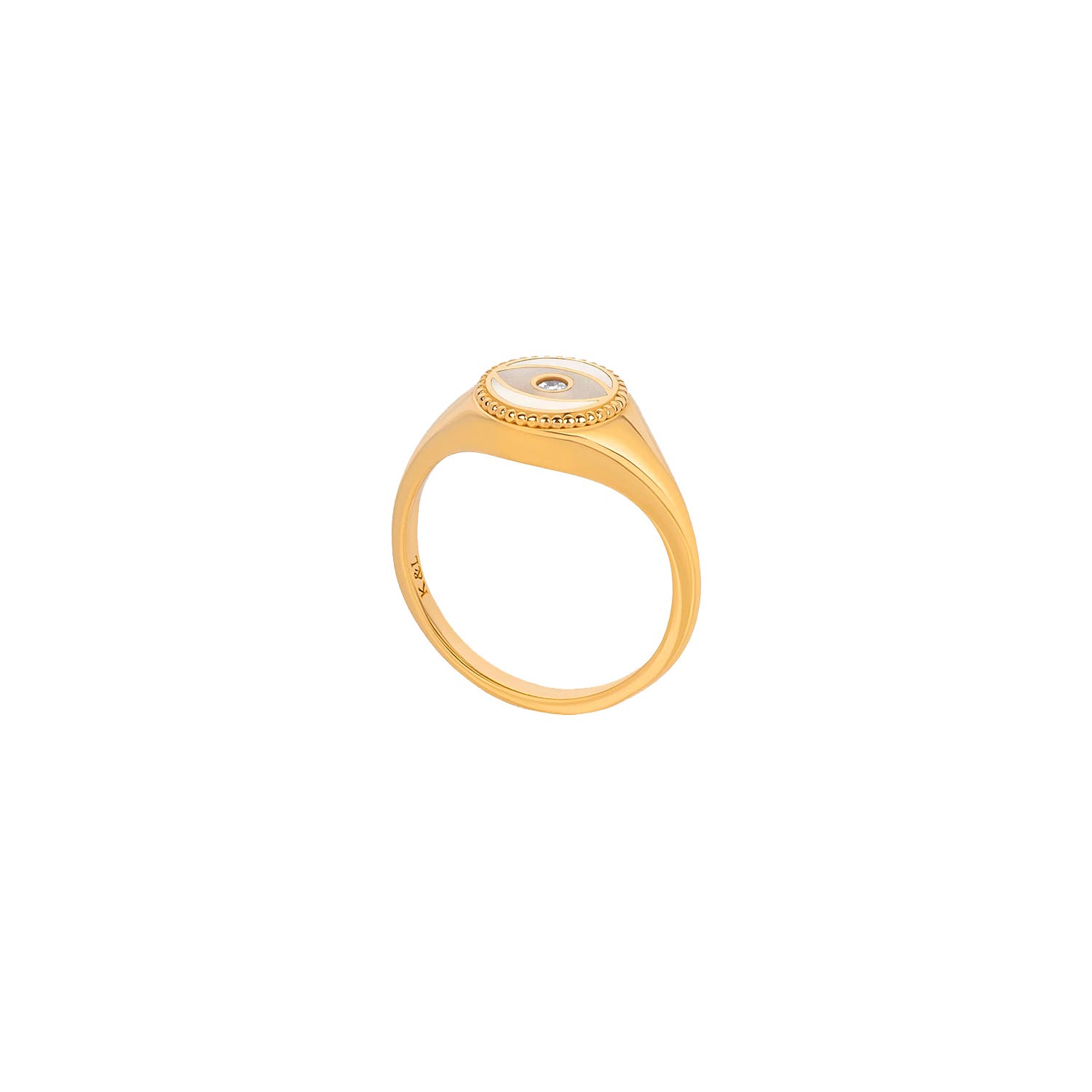 selected Gold/White