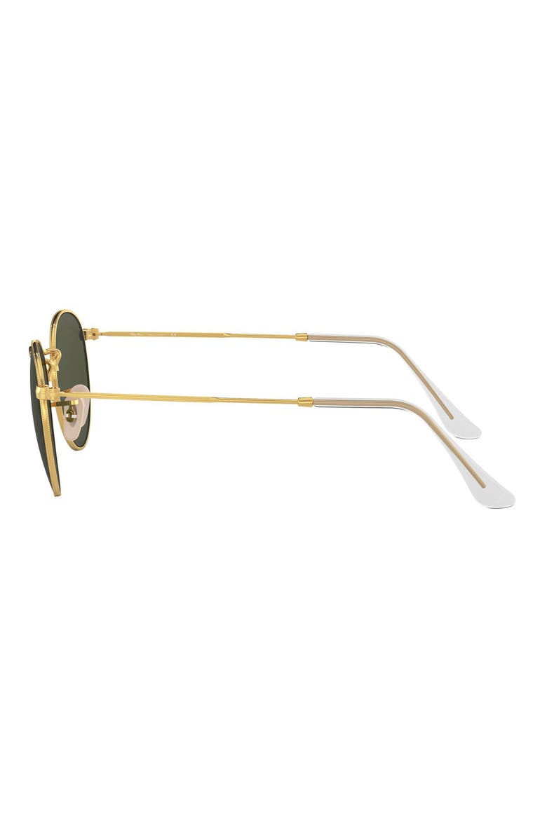 Legend Collection 47mm Round Sunglasses, Alternate, color, GOLD GREEN