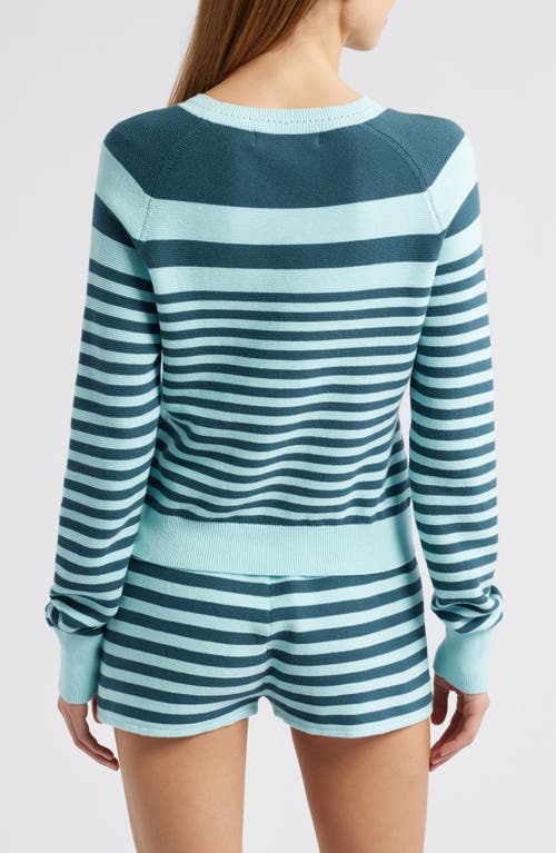 SOLID & STRIPED SOLID & STRIPED THE MANNY STRIPE COTTON SWEATER