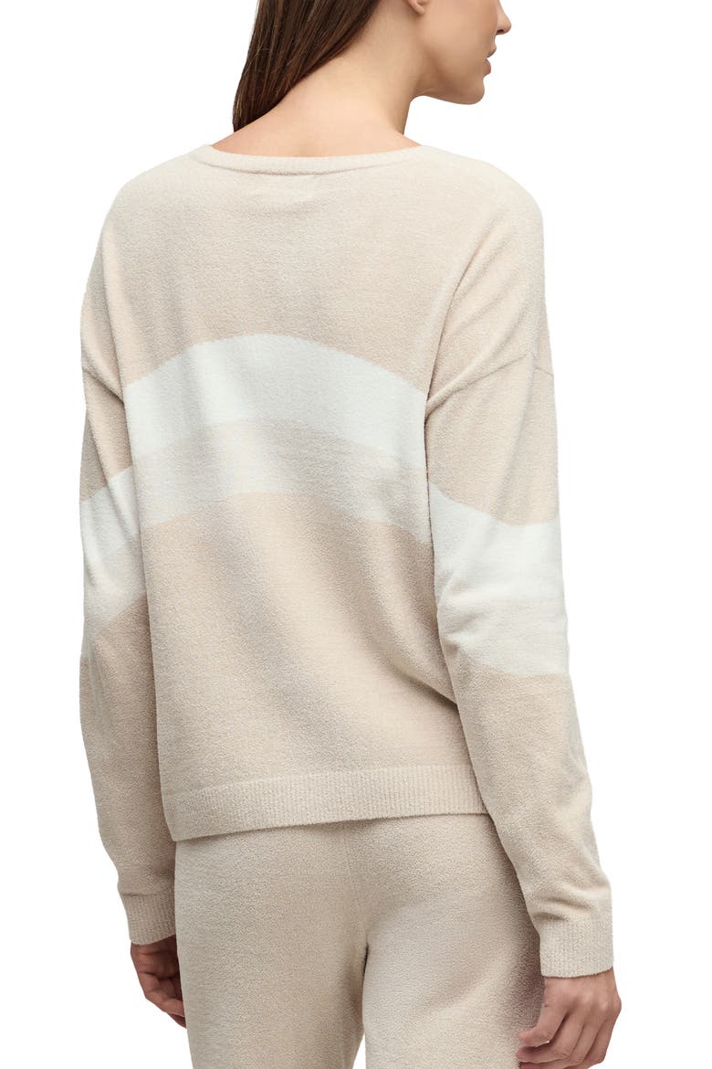 CozyChic® Ultra Lite® Wavy Colorblock Pullover Sweater, Alternate, color, STONE MULTI