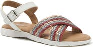 Lands' End Kids Braided Easy On Dress Sandals