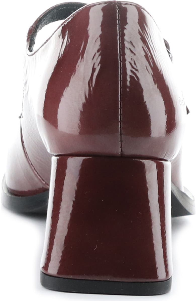 Bos. & Co. Amaya Mary Jane Pump, Alternate, color, Berry Duomo