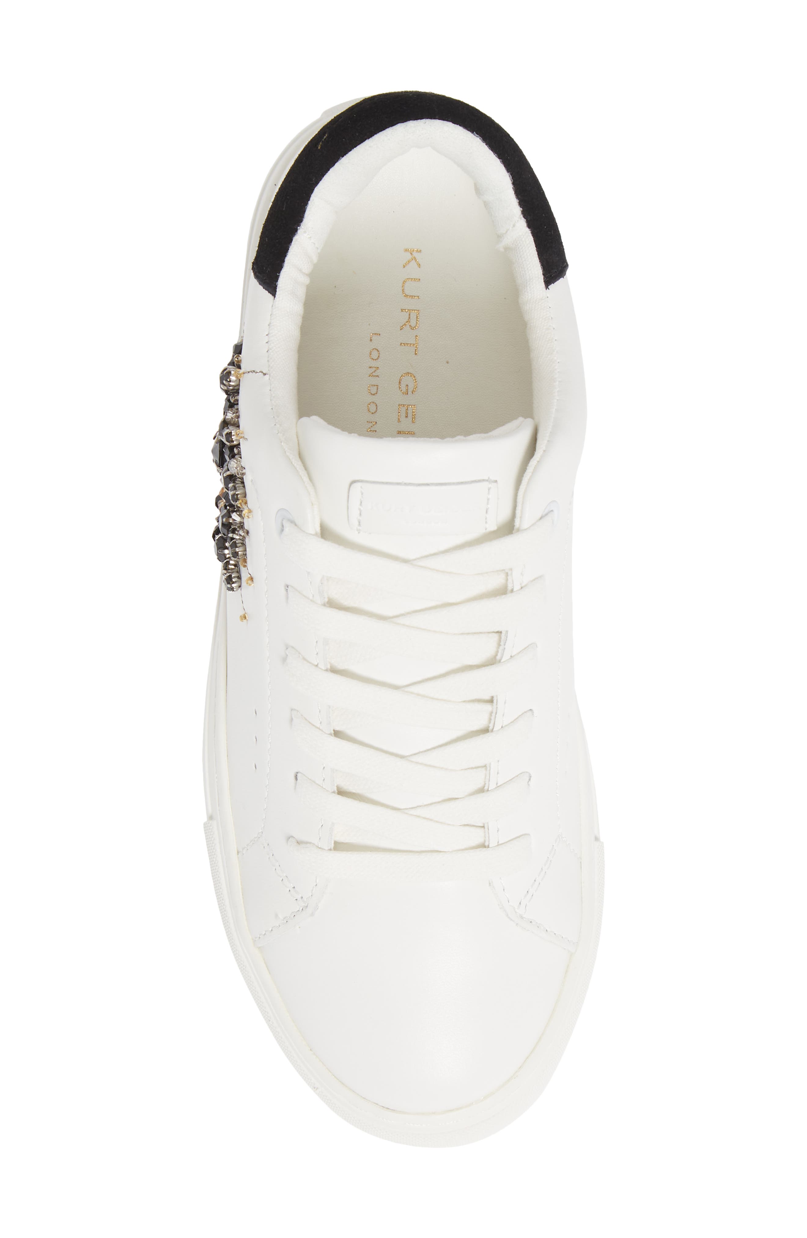 Kurt Geiger London Laney Eye Sneaker, Alternate, color, White