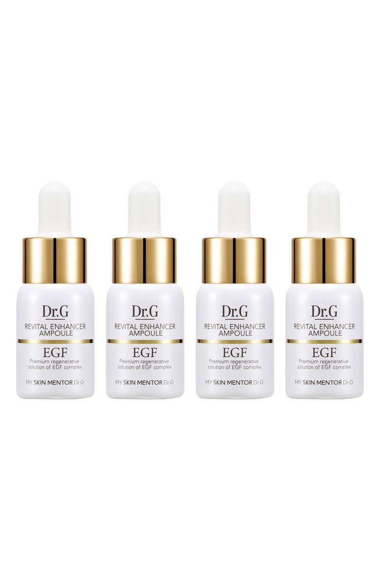 My Skin Mentor Dr. G Beauty Revital Enhancer EGF Ampoule Four-Week Program, Main, color,