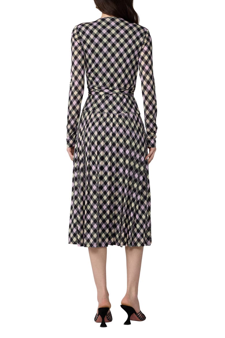Kristen Wrap Midi Dress, Alternate, color, HIGHLAND FARM
