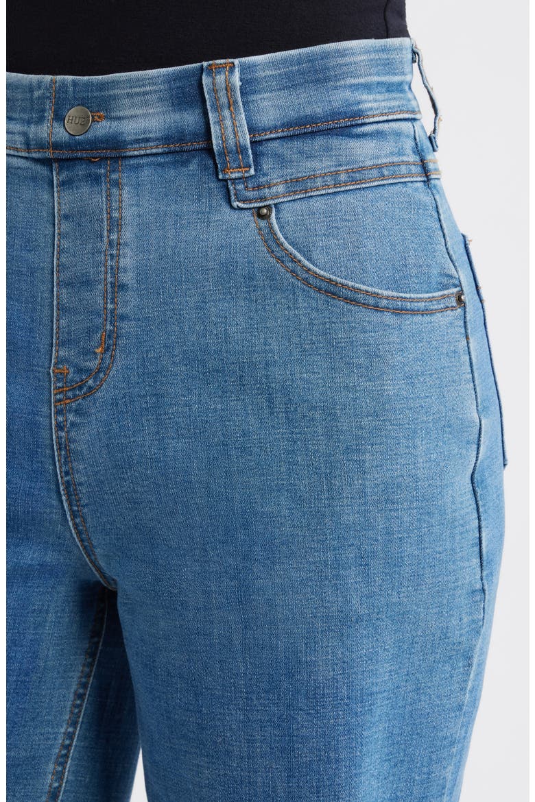 Mid Rise Bermuda Shorts, Alternate, color, CHAMBRAY