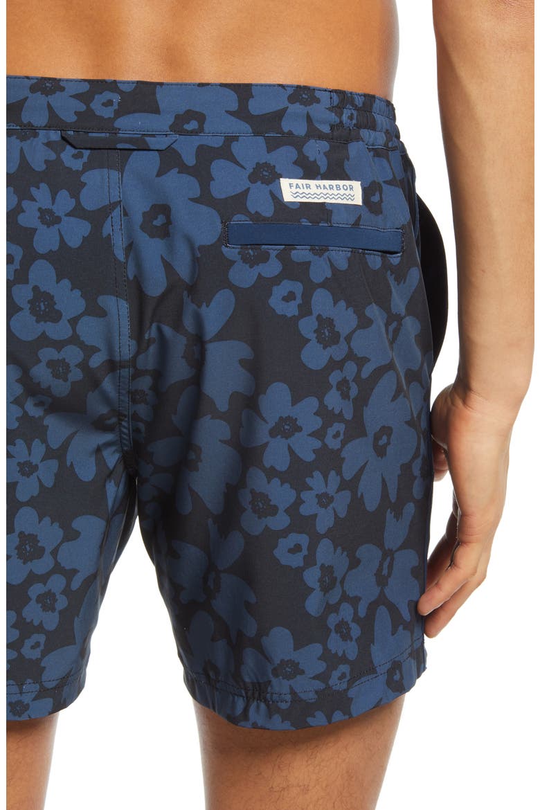 The Sextant Swim Trunks, Alternate, color, NAVY FLORAL
