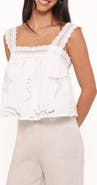 Petal & Pup Aideen Sleeveless Eyelet Top