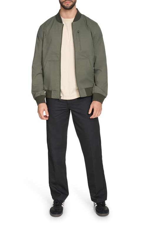 Levi's Oxford Water Resistant Bomber Jacket In Thyme