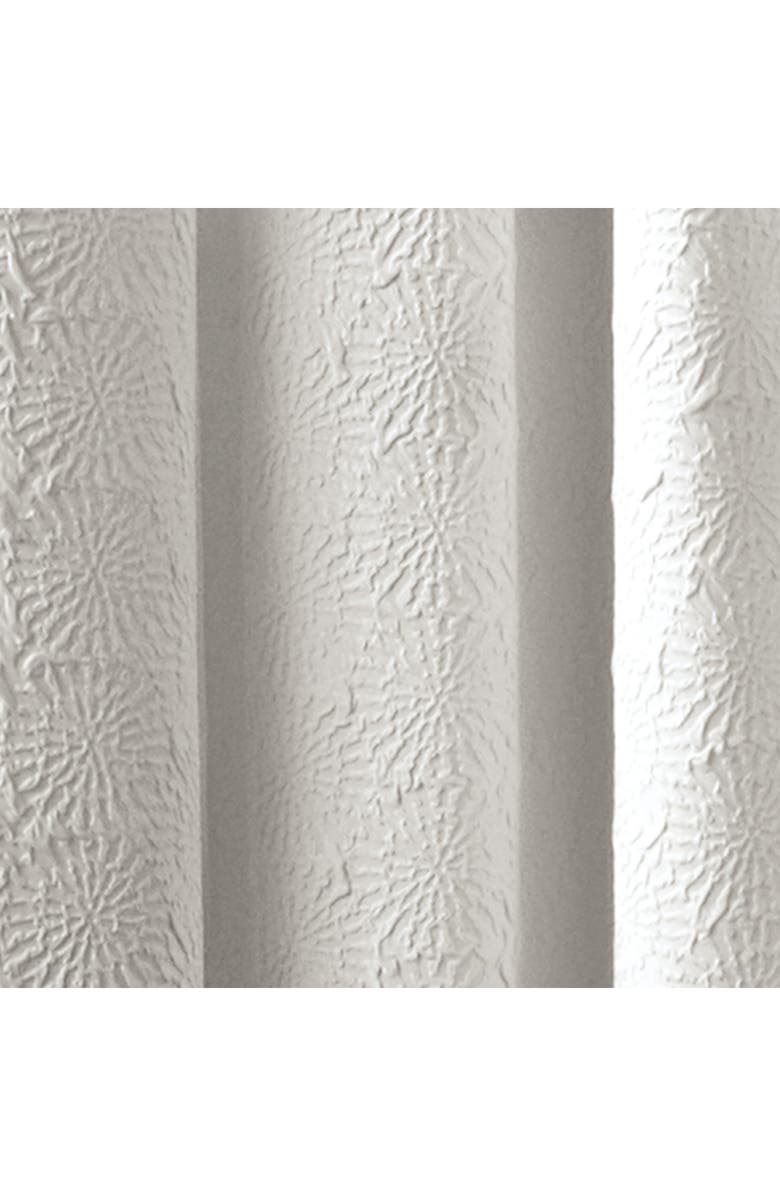 DKNY Chrysanthemum Floral Grommet Curtains, Alternate, color, White