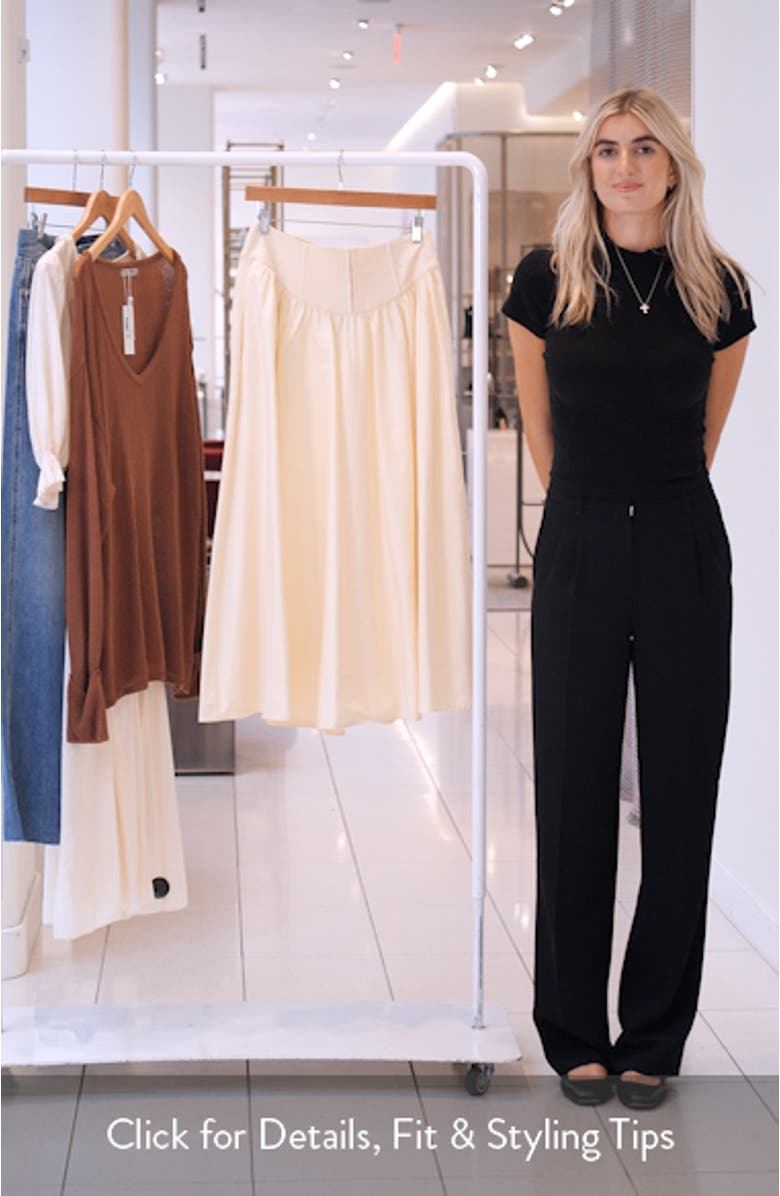 Polina Cotton Maxi Skirt, sales video thumbnail