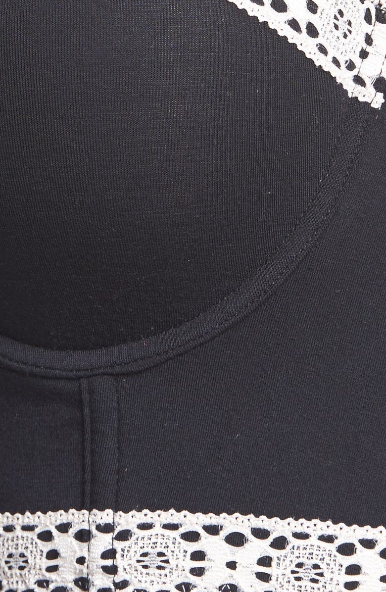 Underella by Ella Moss 'Bohemian Bliss' Long Line Bra, Alternate, color, 