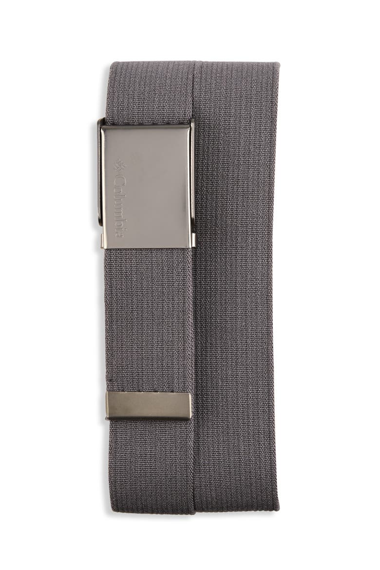 Military Web Adjustable Belt, Main, color, GREY