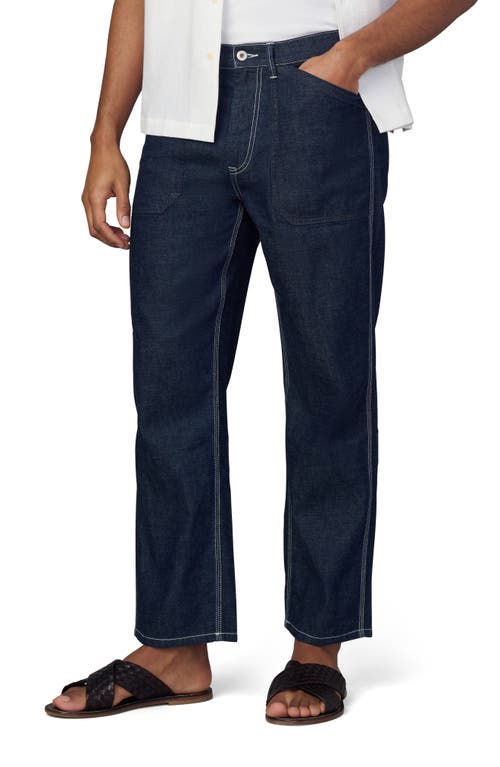 Joe's Utility Chambray Pants In Blue