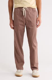 Lucky Brand Organic Cotton Dobby Drawstring Waist Pants