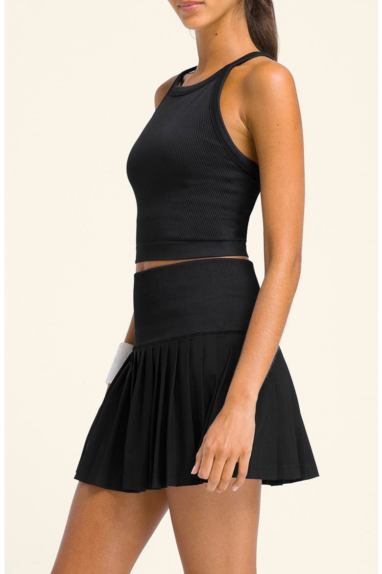 On the Daily Ribbed Brami Tank, Alternate, color, BLACK