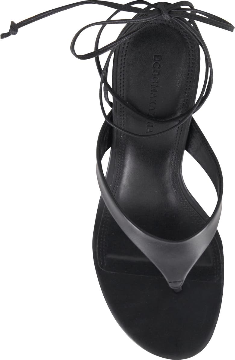 BCBGMAXAZRIA Qwyn Ankle Strap Sandal, Alternate, color, Black