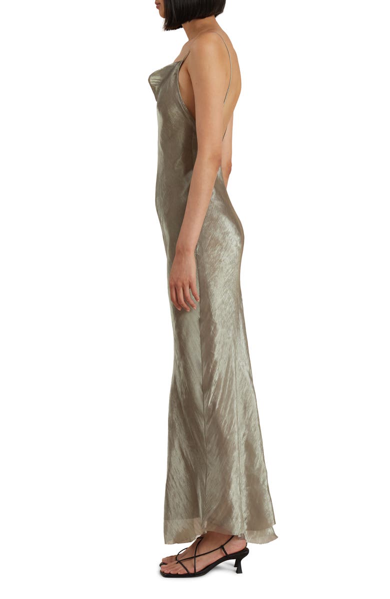 Bec + Bridge Fleur Cowl Neck Open Back Slipdress, Alternate, color,