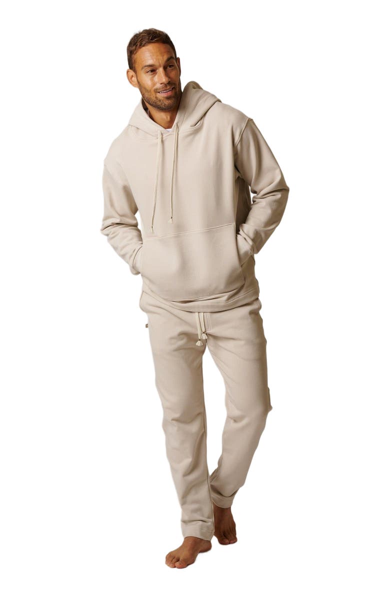 LEISURE LAB Zen Sweatpants, Main, color, Mushroom