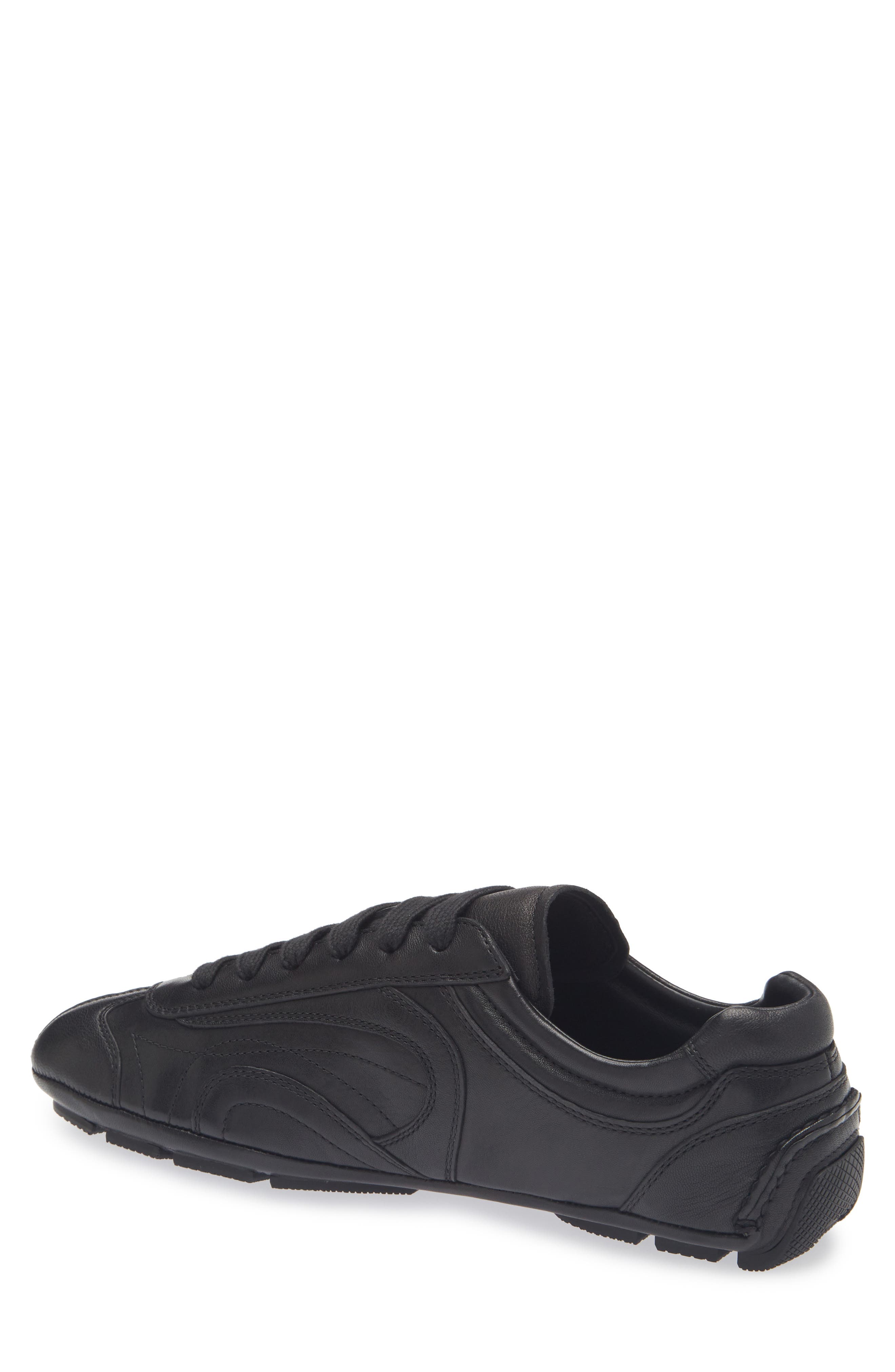 Prada Montecarlo Re-Edition Sneaker, Alternate, color, Nero