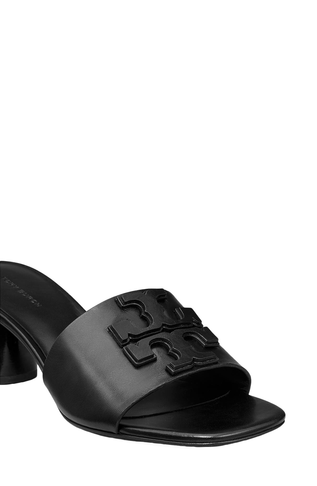 Tory Burch Ines Sandal, Alternate, color, Perfect Black