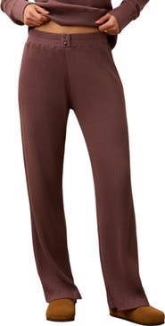 Faherty Après Organic Cotton Waffle Pants