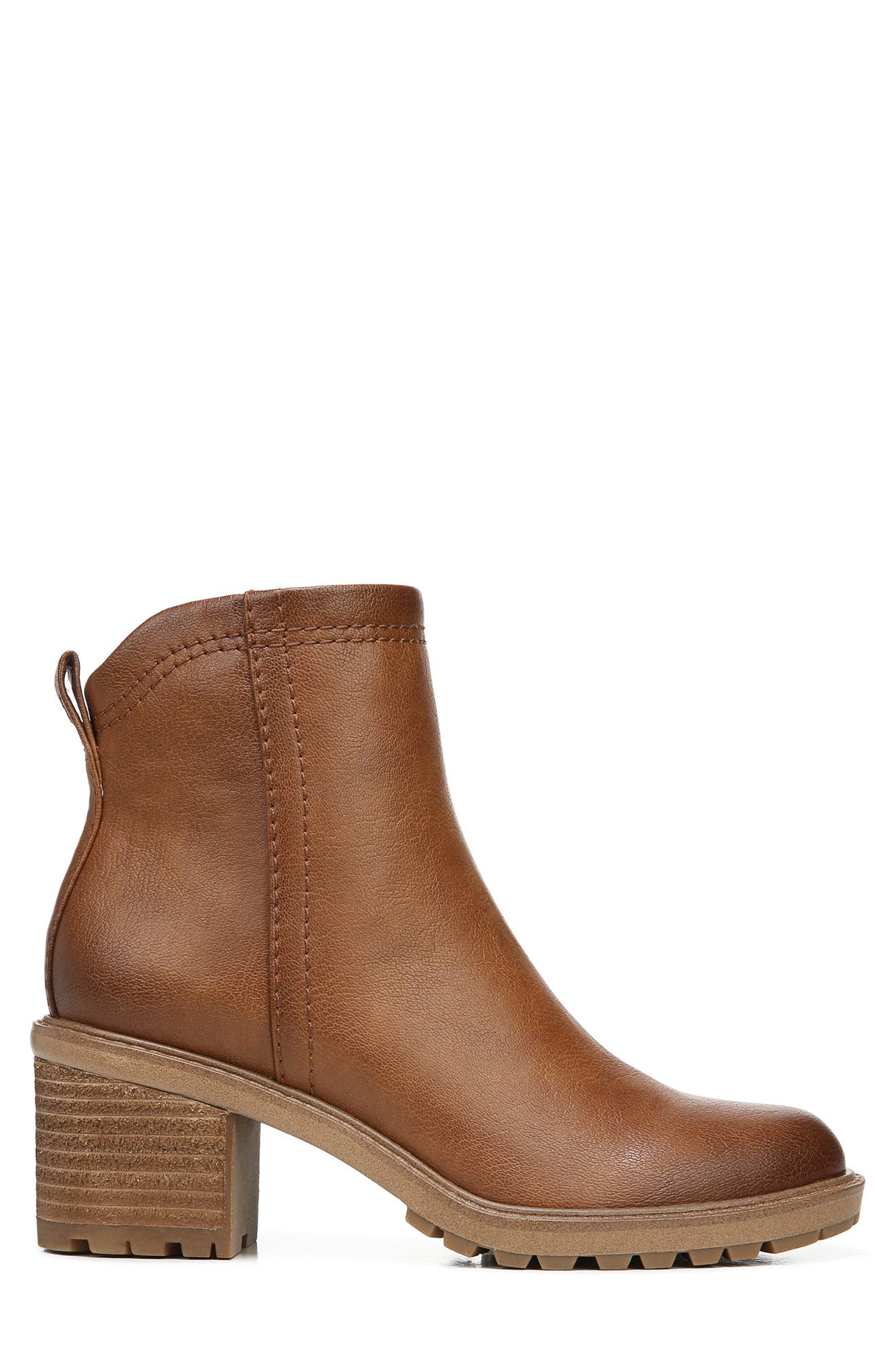 Zodiac Greyson Block Heel Boot, Alternate, color, Cognac