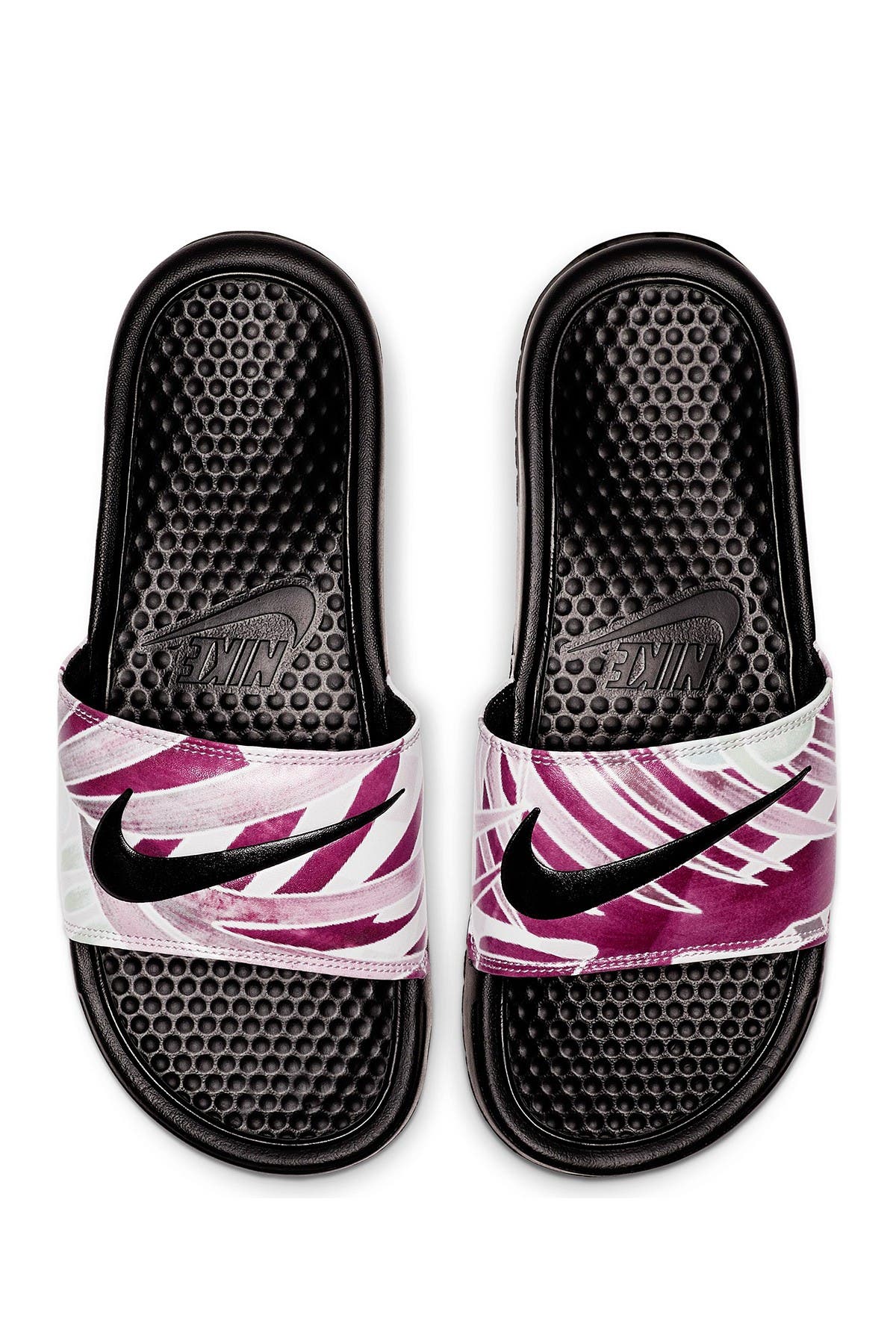Nike 'Benassi - Just Do It' Print Sandal, Main, color, 