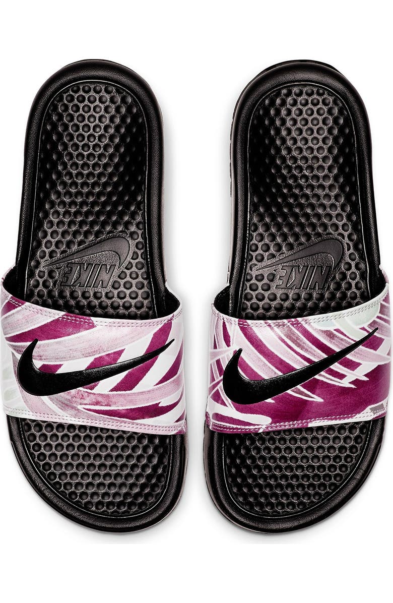 Nike 'Benassi - Just Do It' Print Sandal, Main, color,