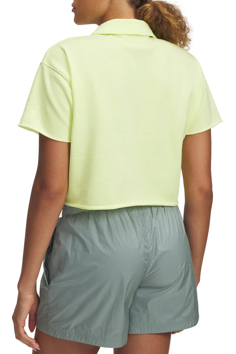 Icon Terry Performance Polo, Alternate, color, YELLOW