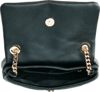 Edie Quilted Leather Convertible Crossbody Bag