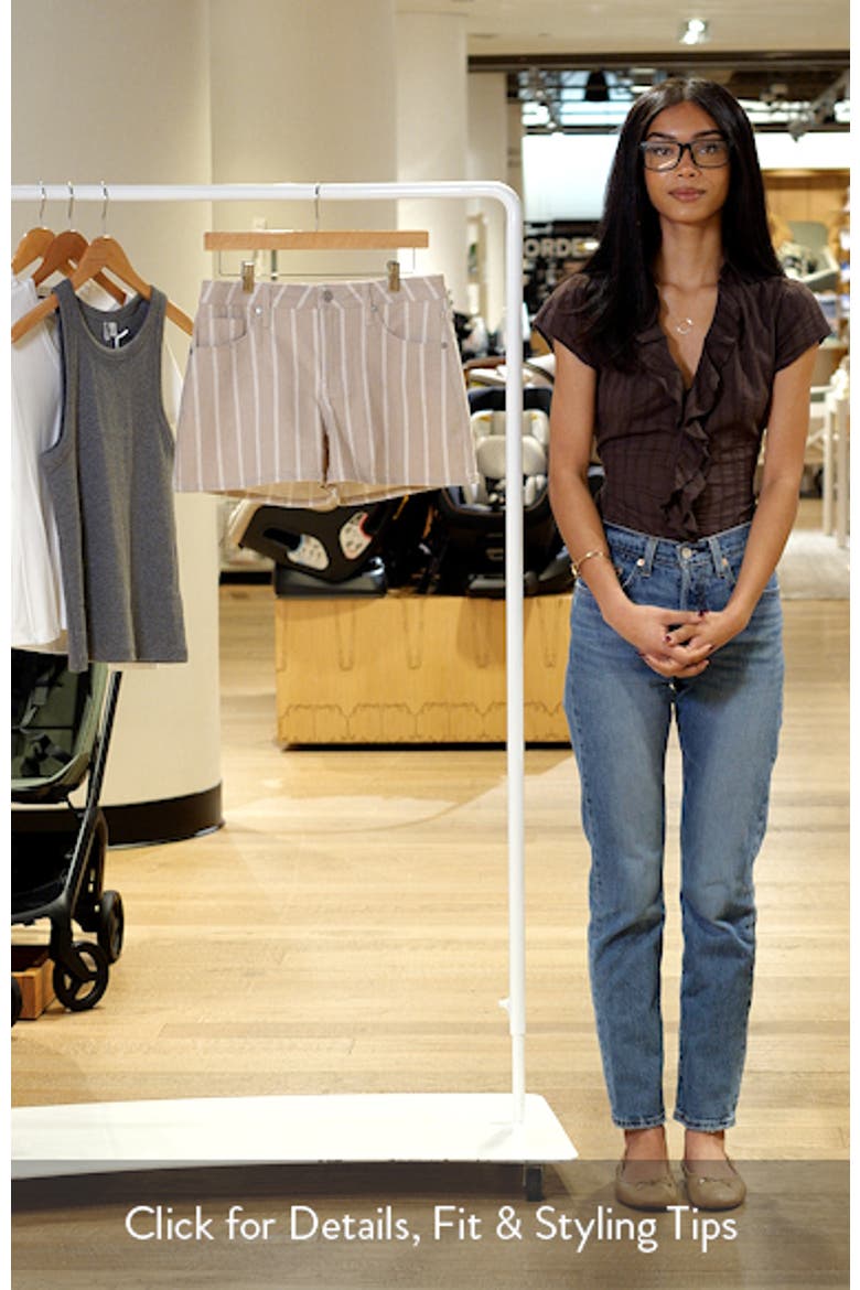 Stripe Denim Shorts video