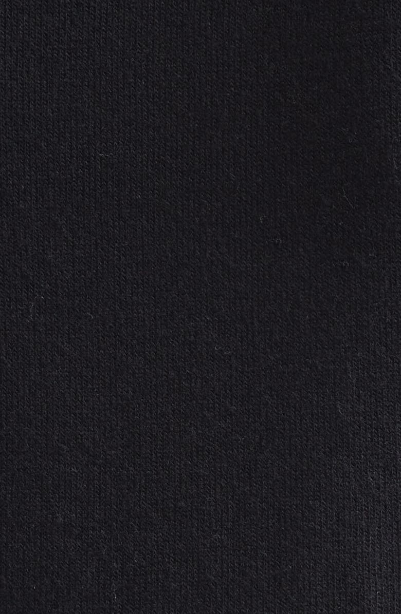 LESET Lauren Short Sleeve Crewneck Tank, Alternate, color, Black