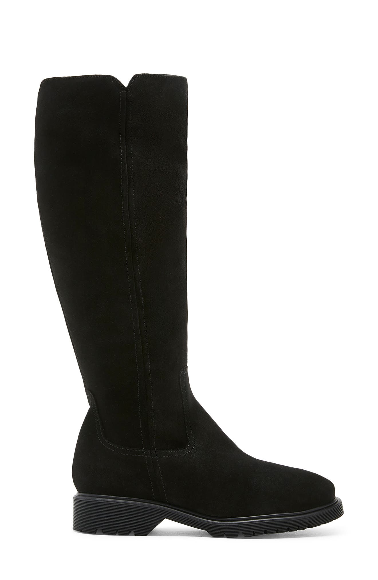 La Canadienne Harry Waterproof Knee High Boot, Alternate, color, Black Suede