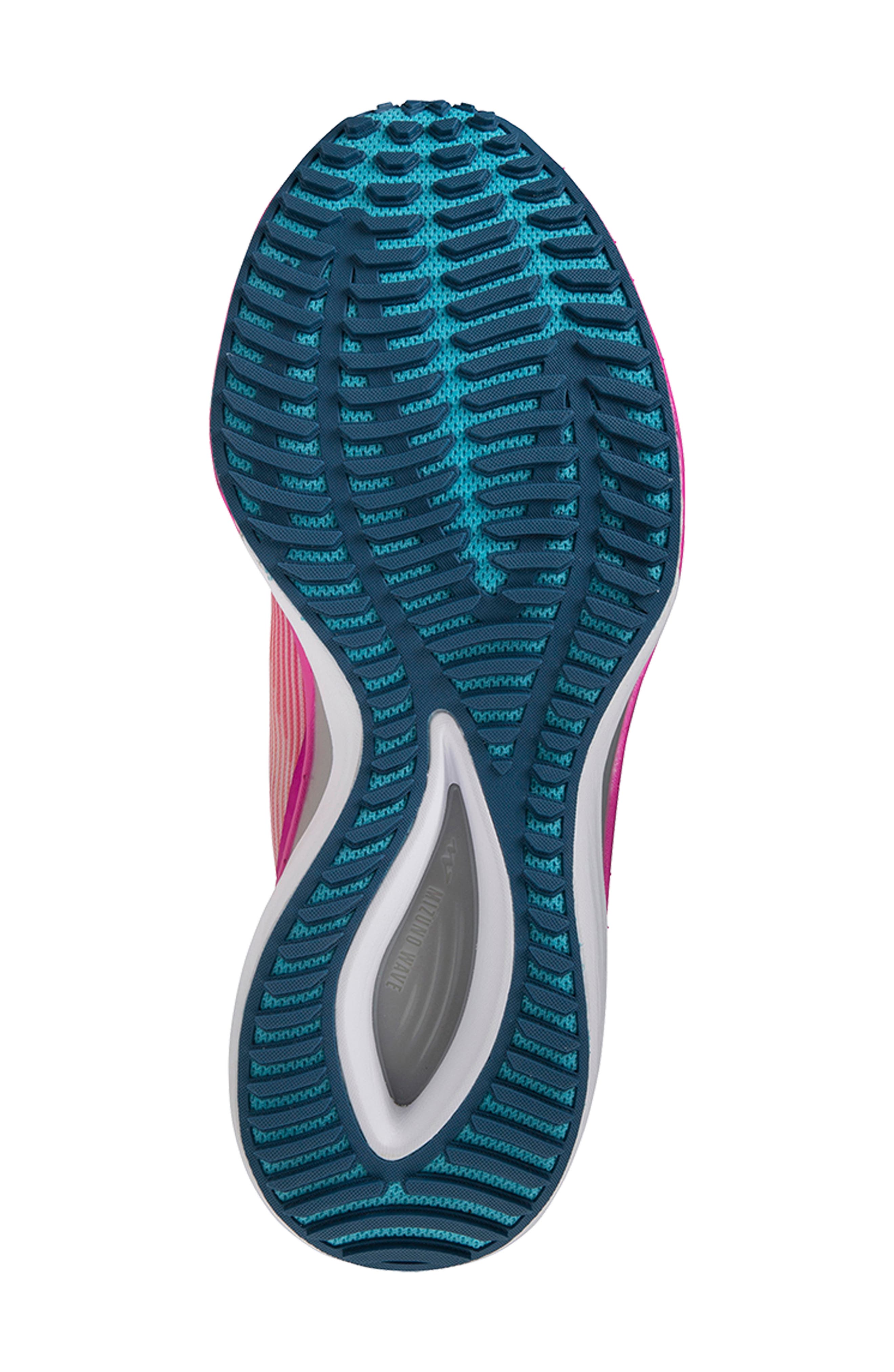 Mizuno Wave Rebellion Flash Running Shoe, Alternate, color, White-Silver