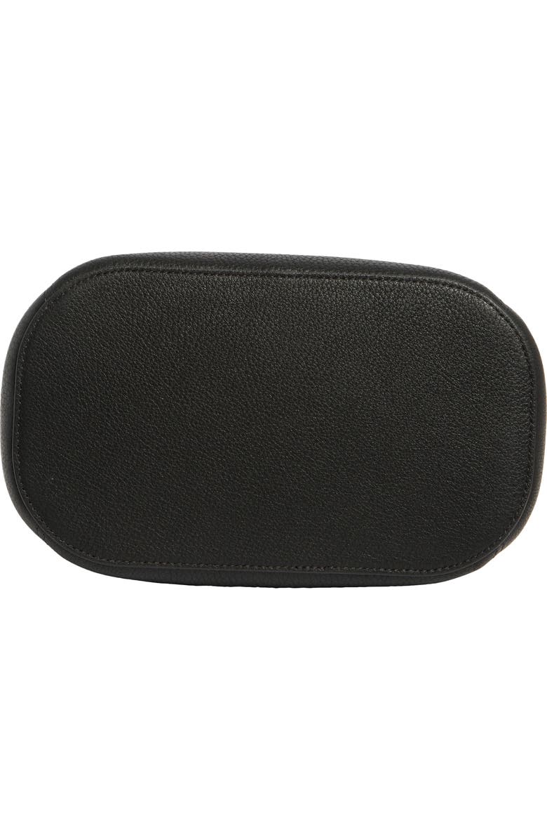 Kate Spade New York lena pebbled leather bucket bag, Alternate, color, Black