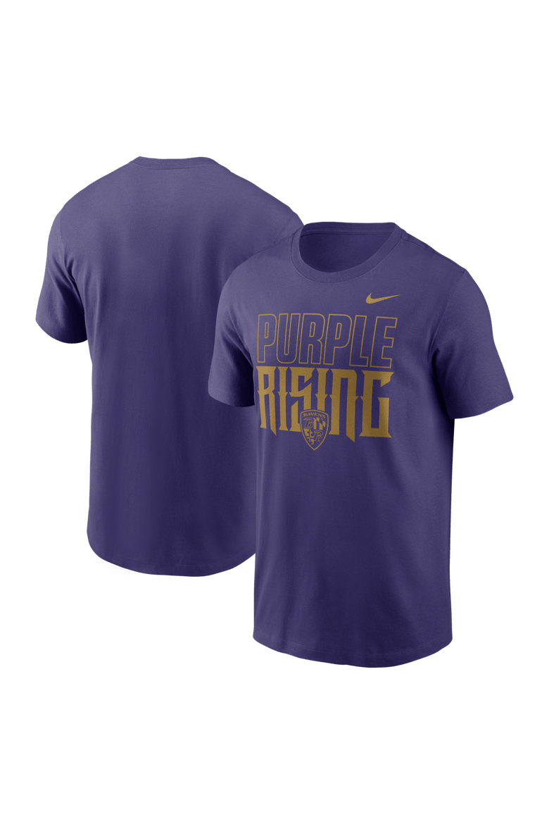 Men's Nike  Purple Baltimore Ravens Pursuit Power T-Shirt, Main, color, Purple