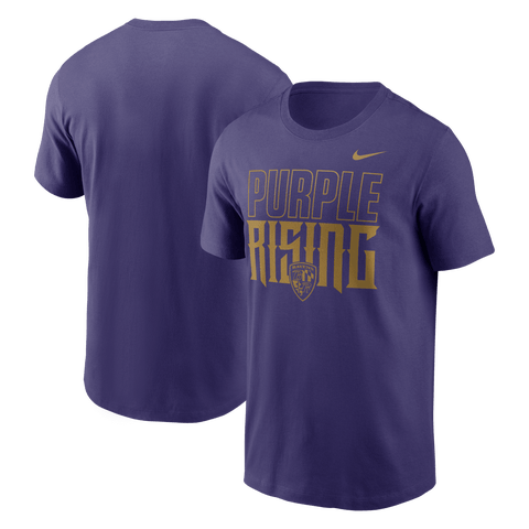 Men's Nike  Purple Baltimore Ravens Pursuit Power T-Shirt