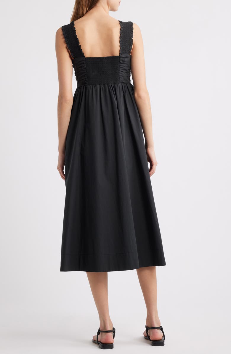 Rails Irisa Cotton Blend Sundress, Alternate, color, Black