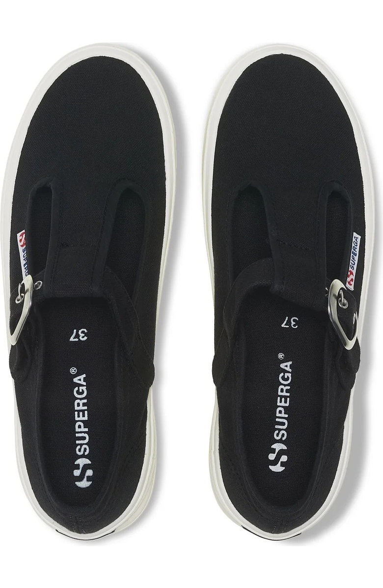Superga 2541 Mary Jane Alpina Sneakers, Alternate, color, Black Avorio