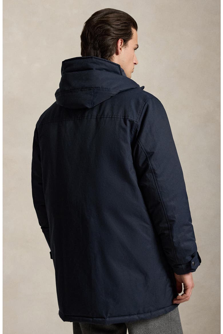 Longline Down Parka, Alternate, color, NAVY