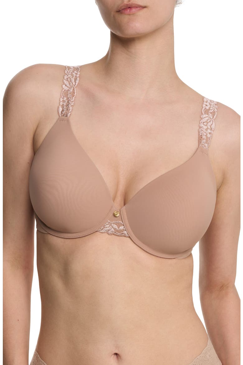 Lace Underwire Bra, Main, color, BUFF/MOCHA