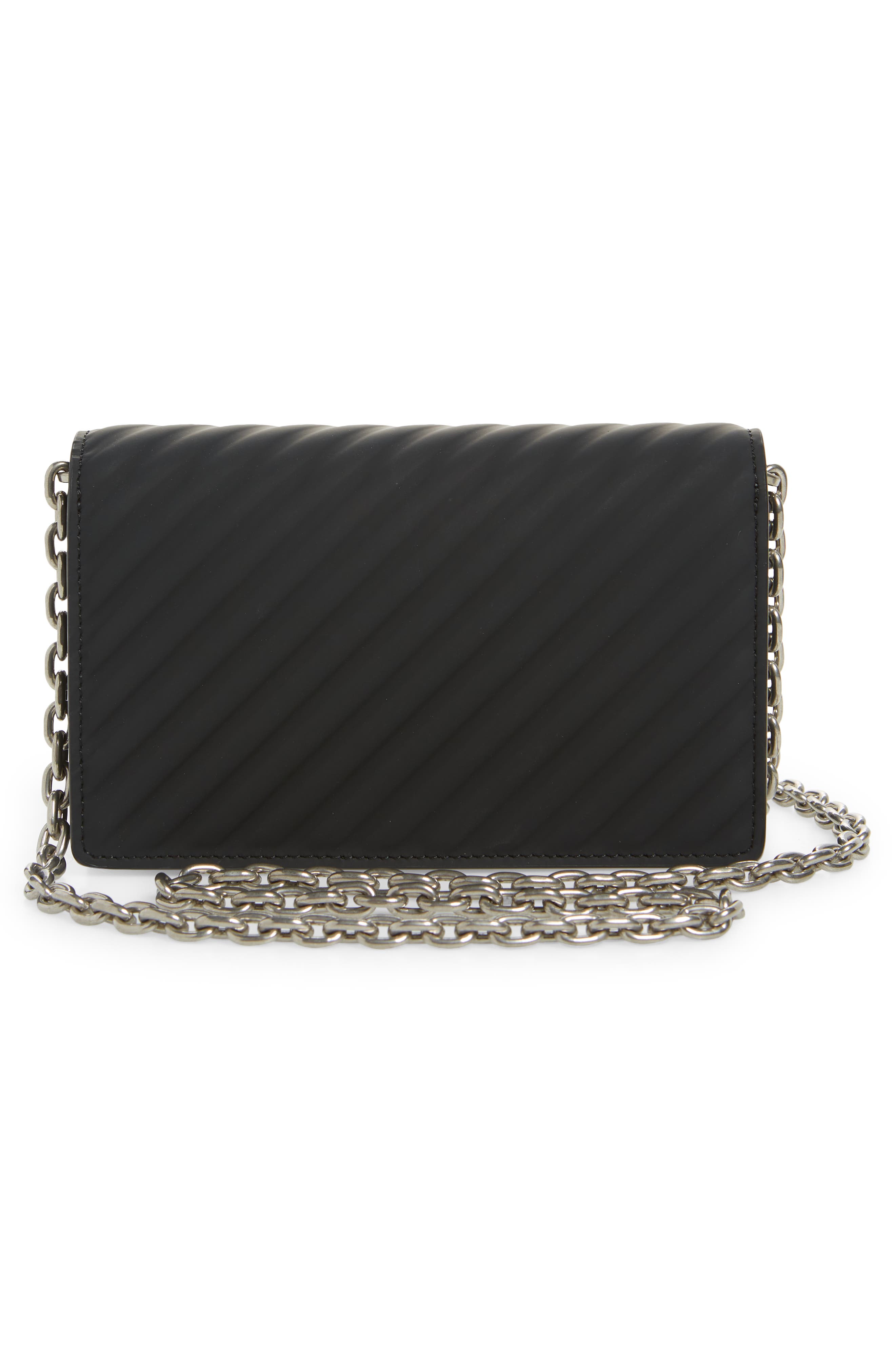 Off-White Jitney 0.5 Matte Leather Shoulder Bag, Alternate, color, 