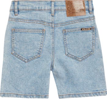 Kids' Raglan T-Shirt & Denim Shorts