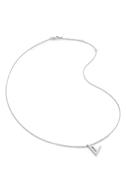 Initial Pendant Necklace