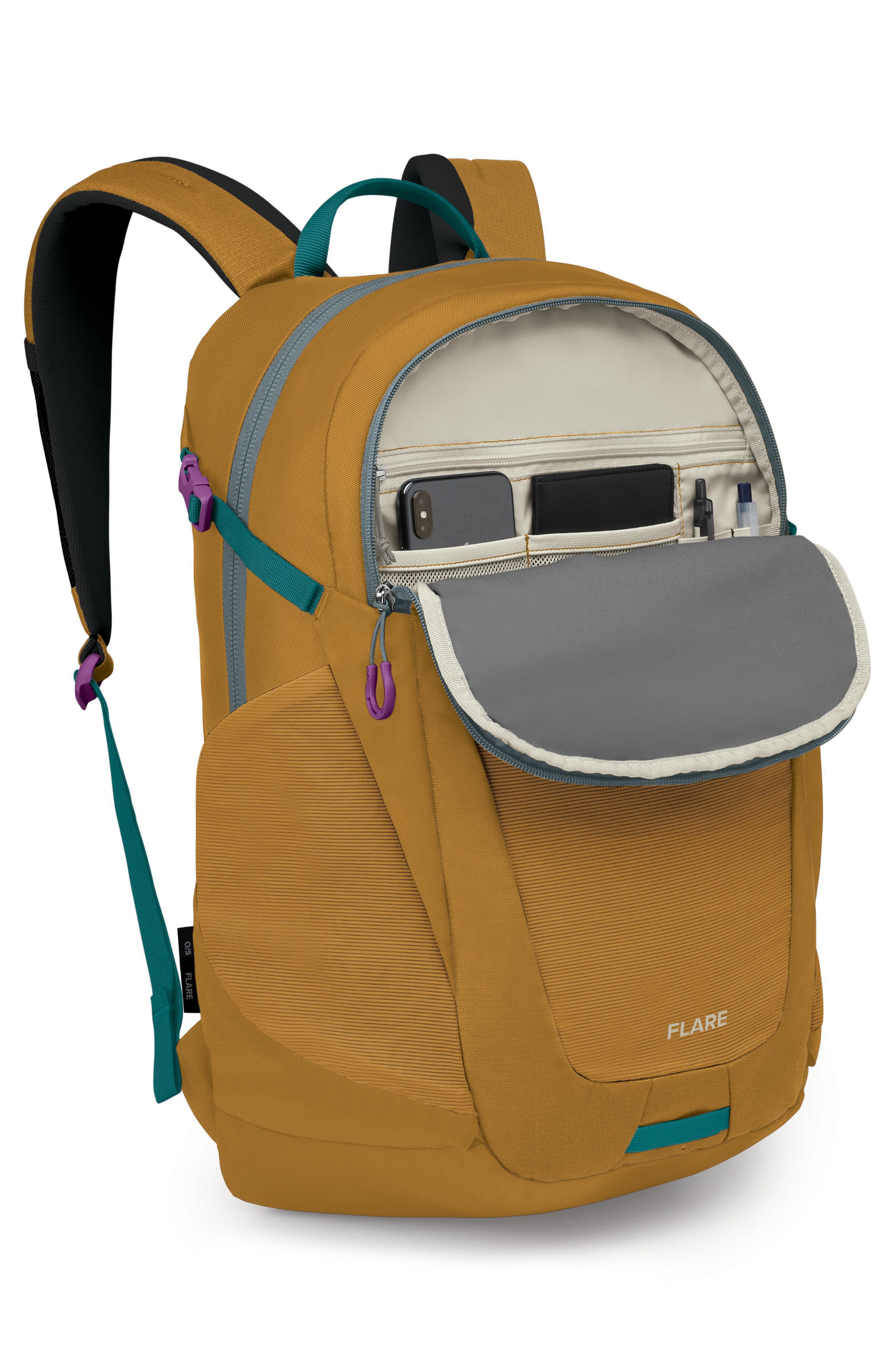 Flare 27-Liter Backpack, Alternate, color, BARLEY BROWN