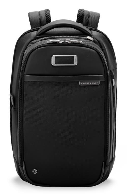 Briggs & Riley Work Slim Backpack In Black